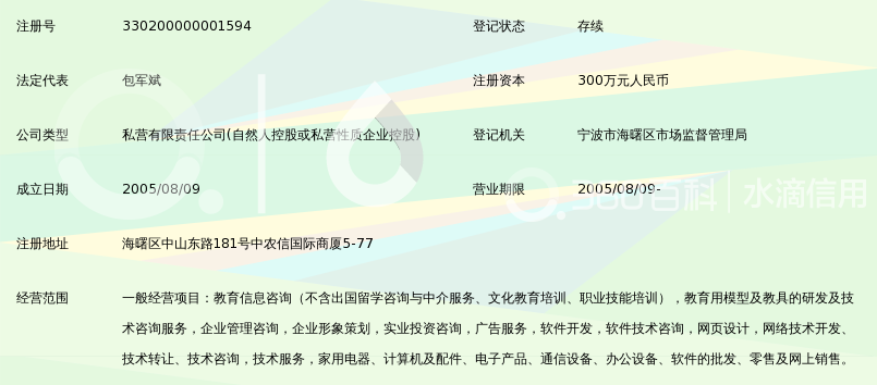 宁波市凌科教育咨询 专业文化教育信息服务的领航者